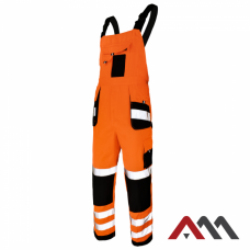 Штаны со светоотражающими полосами ARTMAS Flash Orange