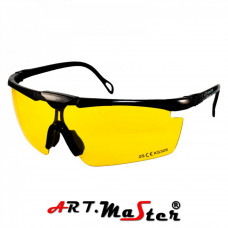 Окуляри захисні Artmas B308 Y з жовтими лінзами