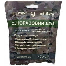 Одноразова пінна губка military, засіб гігієни для польових умов.